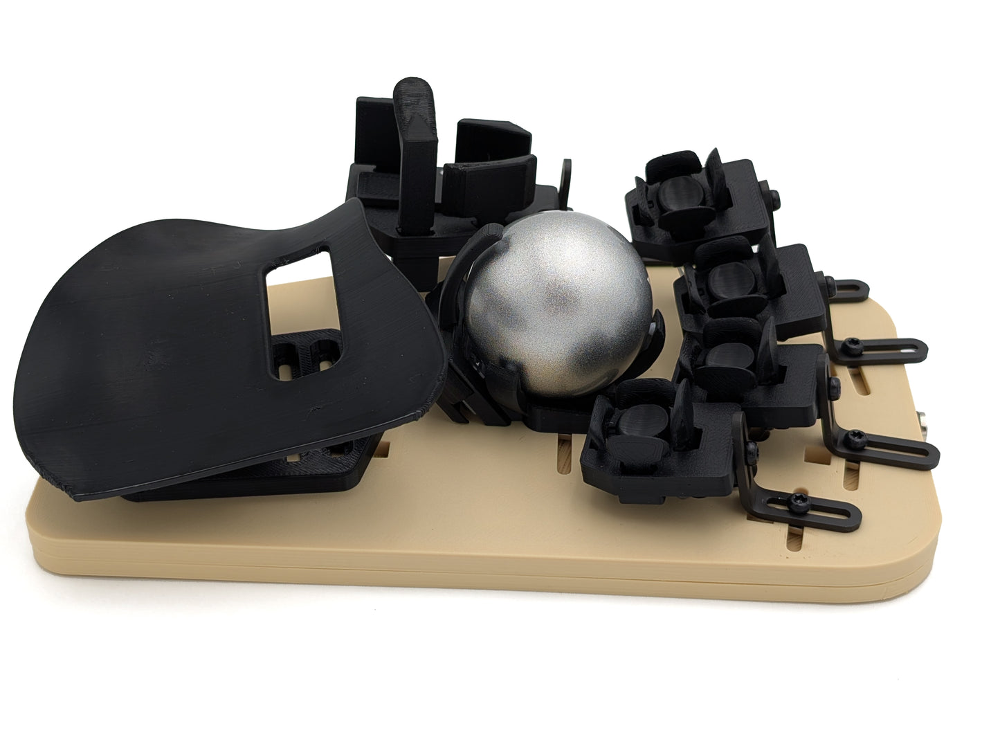 Svalboard Exclusive:  44mm Bright Silver Trackball