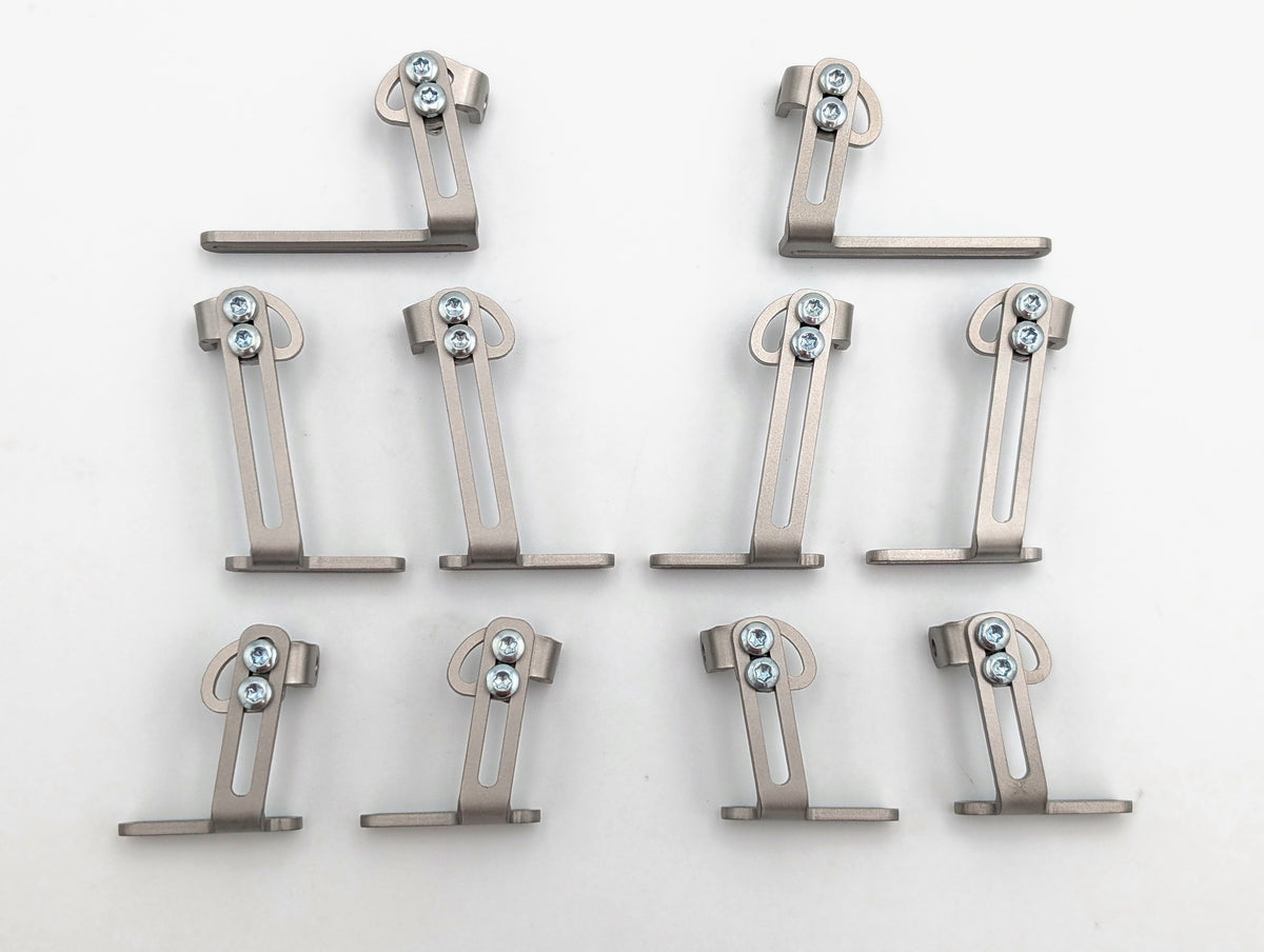 Pitch Towers - Sandblasted 304 Stainless