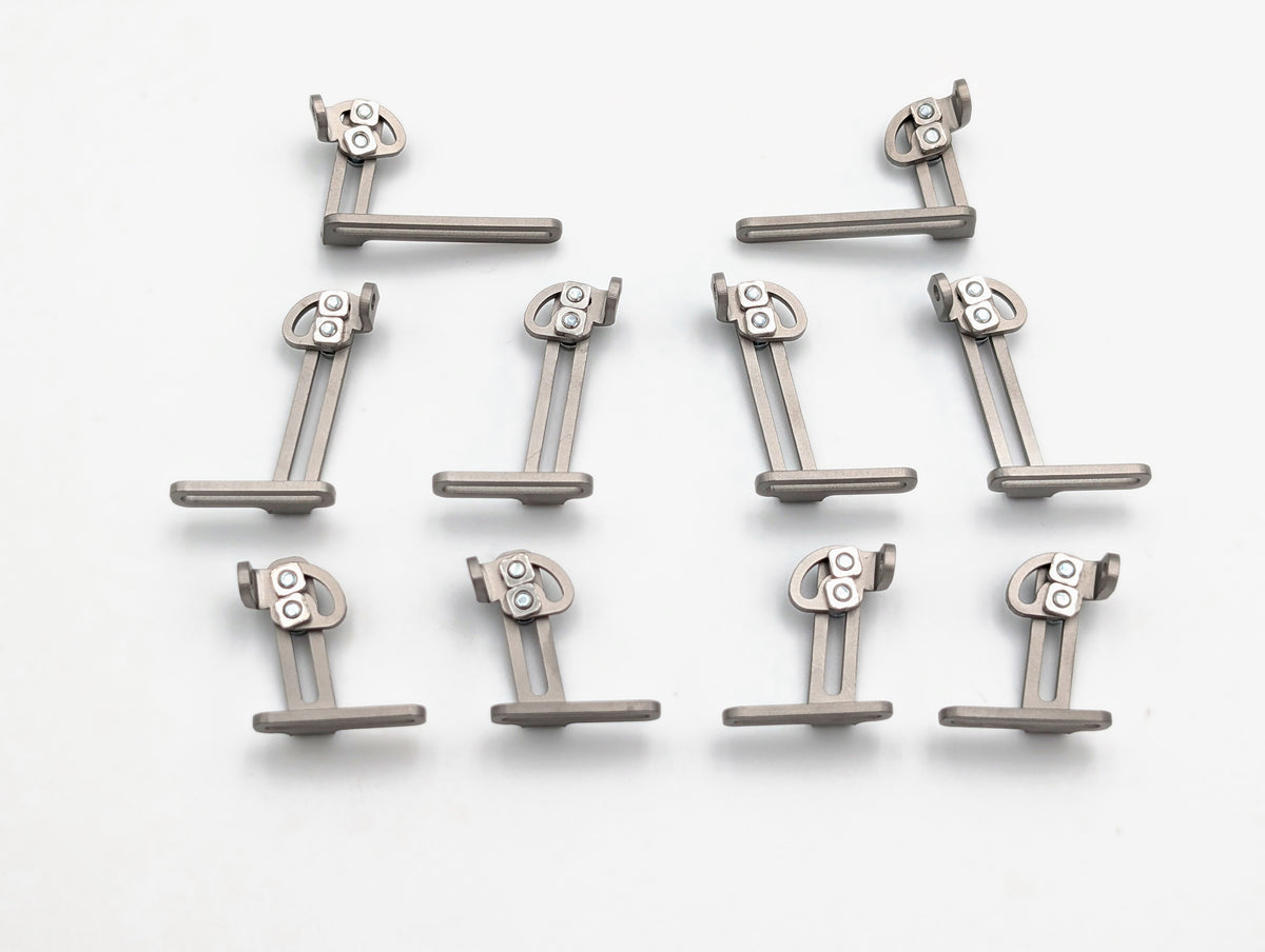 Pitch Towers - Sandblasted 304 Stainless