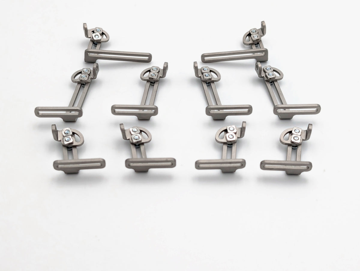 Pitch Towers - Sandblasted 304 Stainless